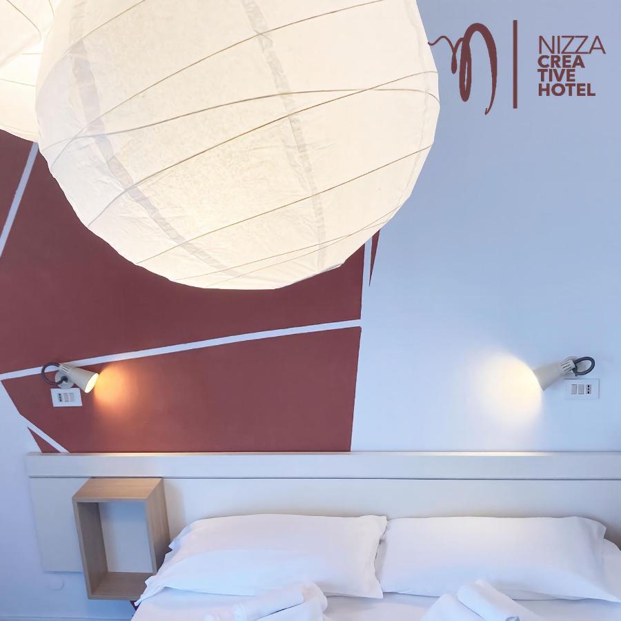 Hotel Nizza Creative Hotel Rímini Exterior foto